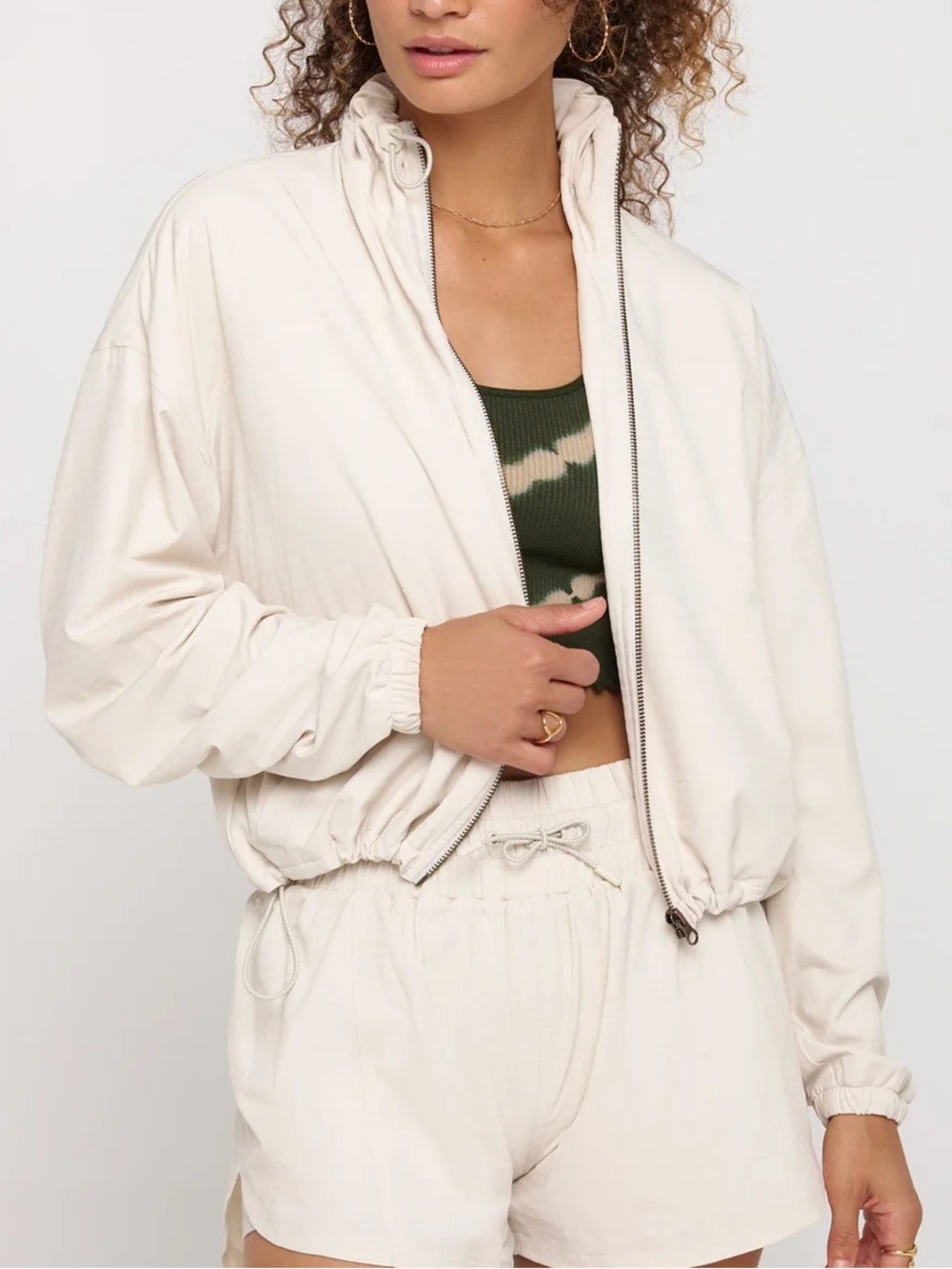 Spiritual Gangster Elana Woven Jacket - Birch